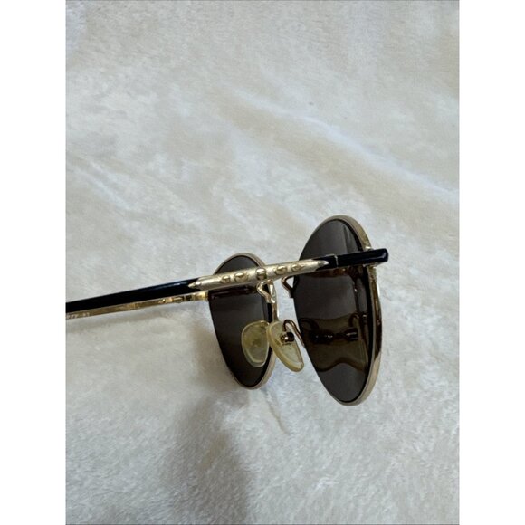 Vintage Etienne Aigner Eyeglasses Frame‎ LIBERTY 2 EA-14 Italy Gold/Black main image 5
